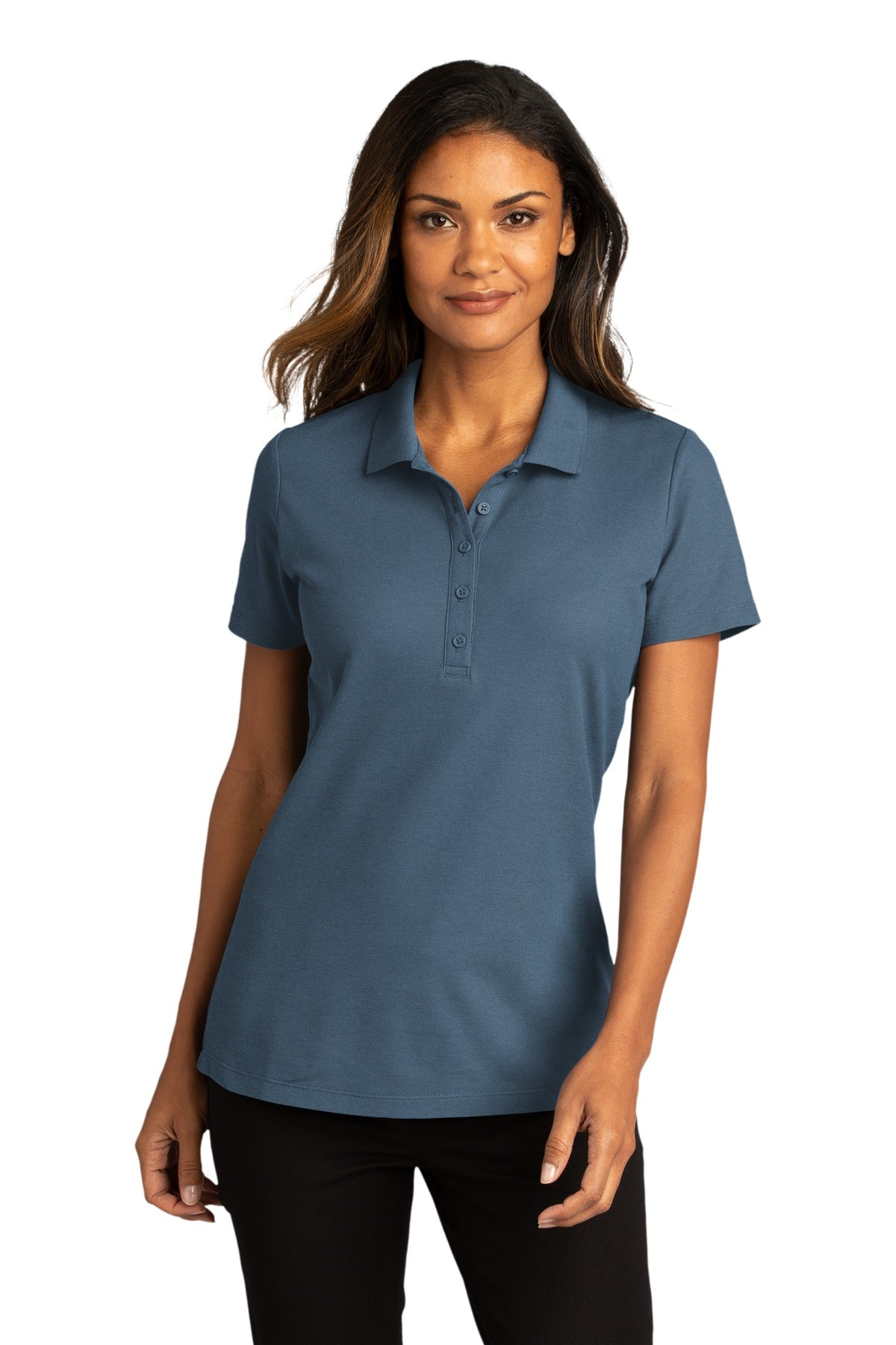 Port Authority ®  Women's SuperPro React ™   Polo. LK810 - Regatta Blue