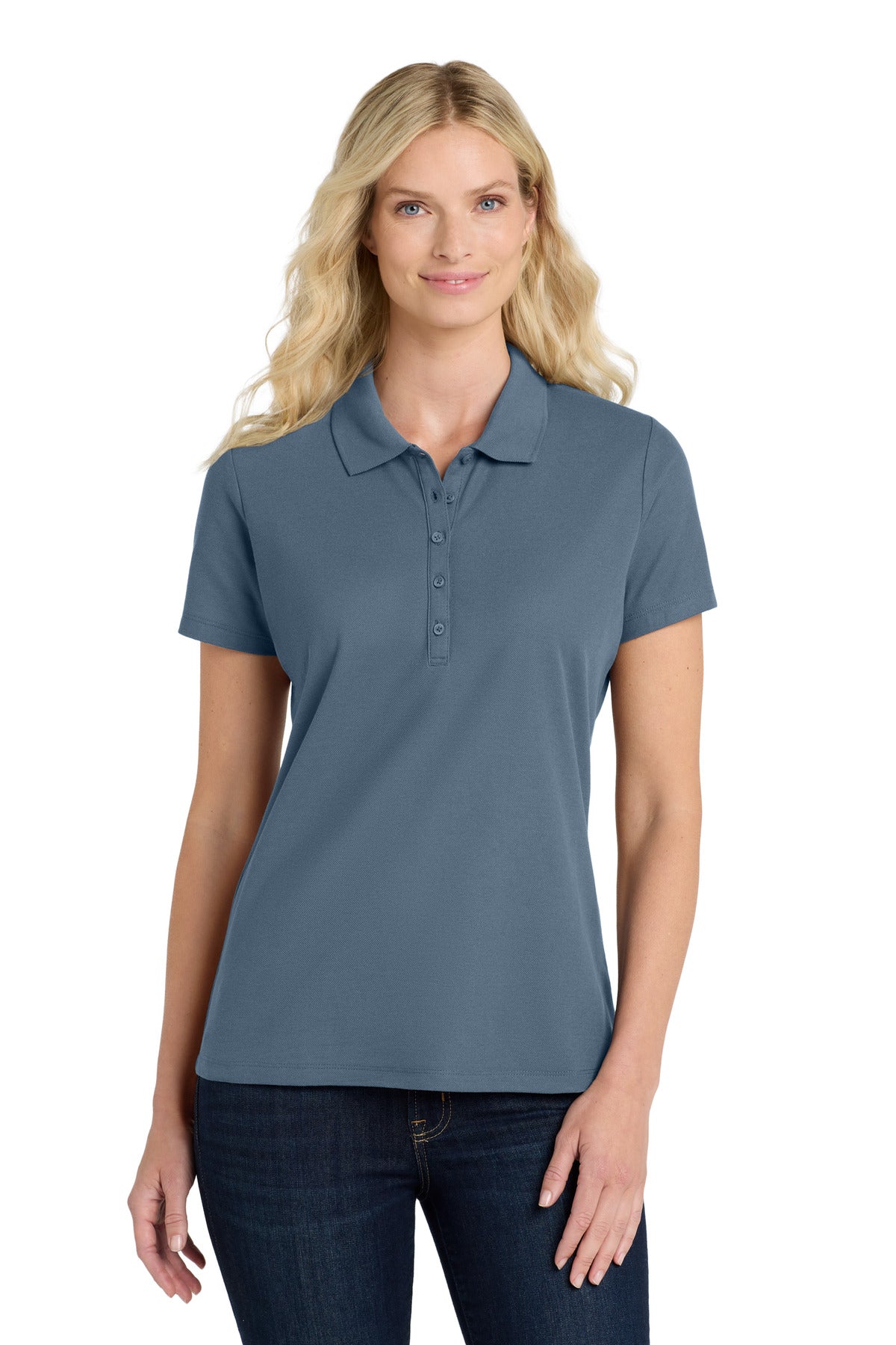 Port Authority ®  Women's SuperPro React ™   Polo. LK810 - Regatta Blue