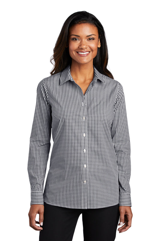 Port Authority  ®  Women's Broadcloth Gingham Easy Care Shirt LW644