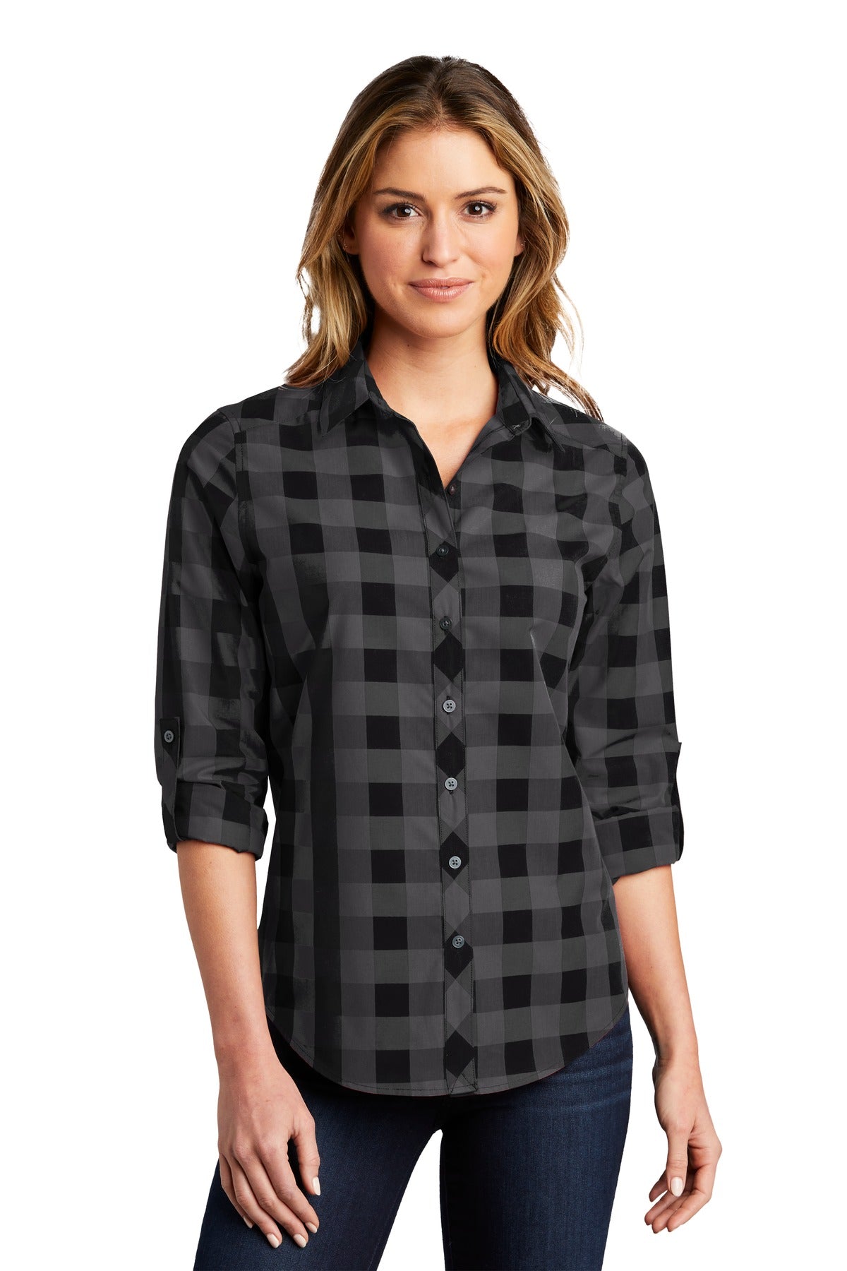 Port Authority ®  Women's Everyday Plaid Shirt. LW670