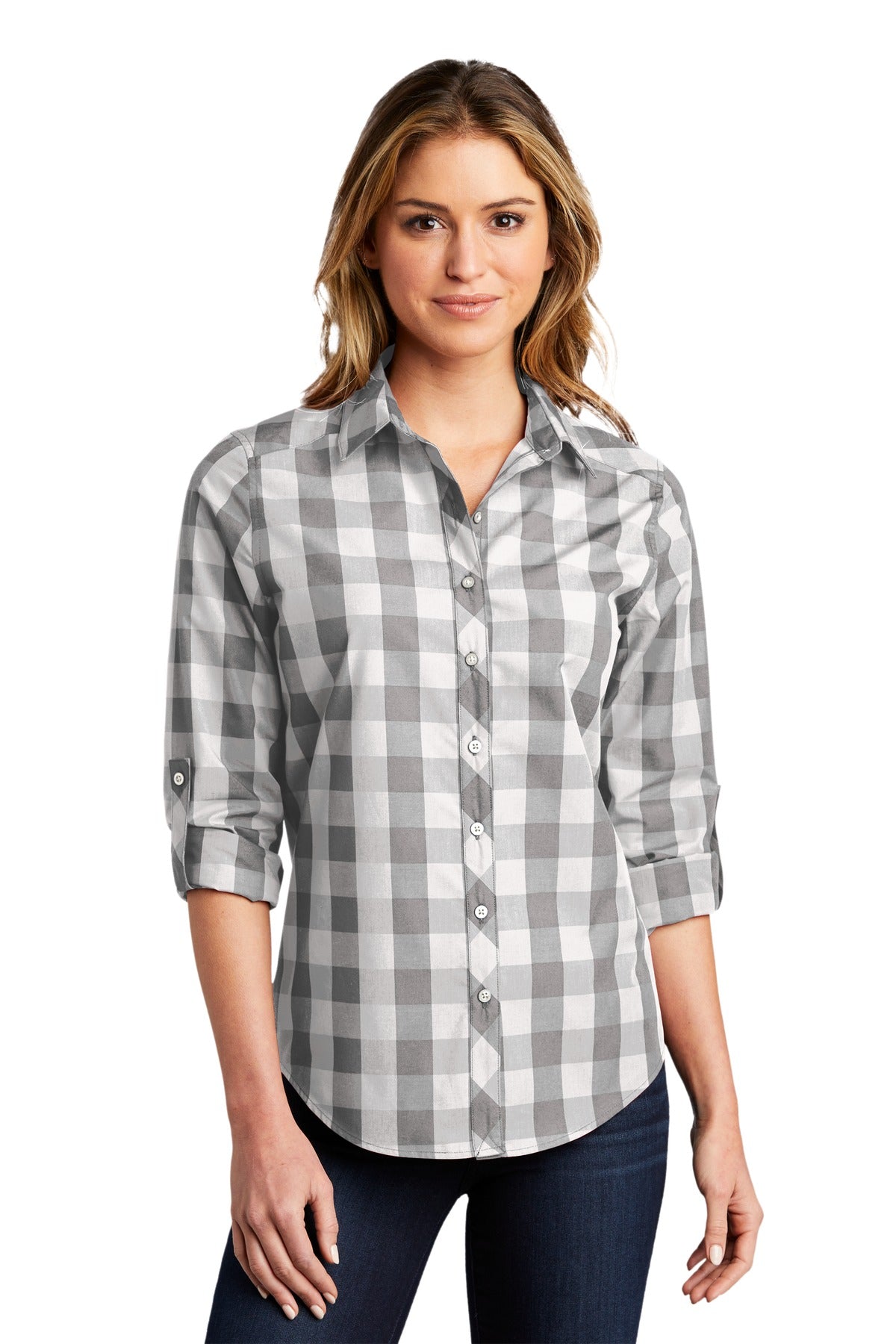 Port Authority ®  Women's Everyday Plaid Shirt. LW670