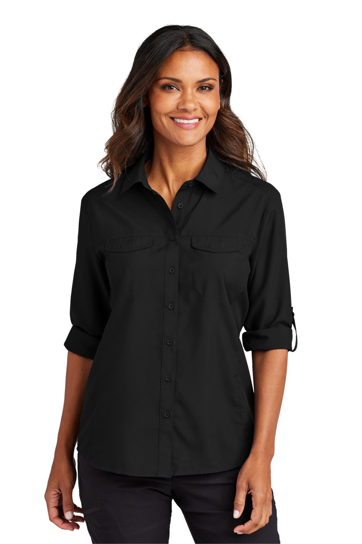 Port Authority ®  Women's Long Sleeve UV Daybreak Shirt LW960