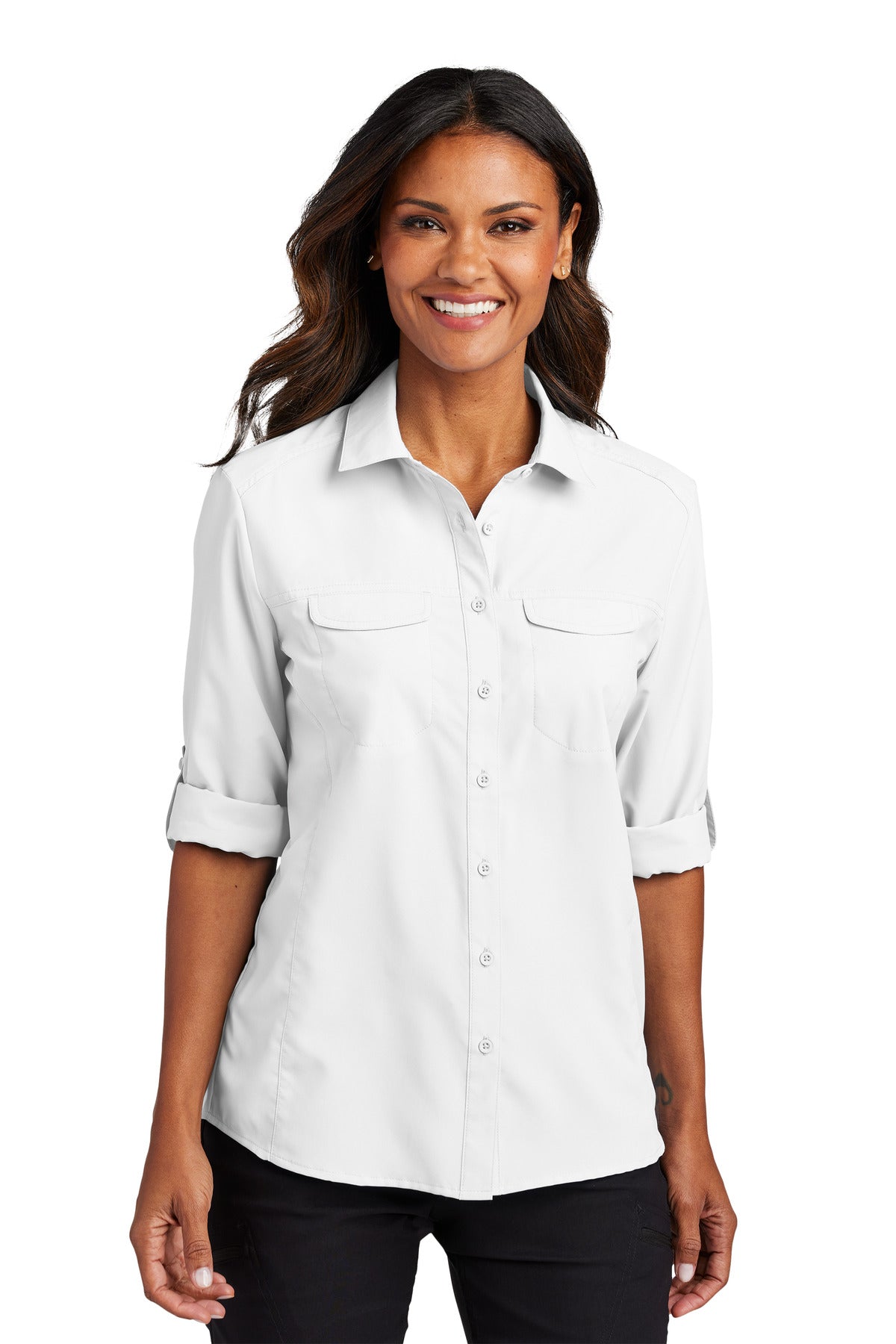 Port Authority ®  Women's Long Sleeve UV Daybreak Shirt LW960