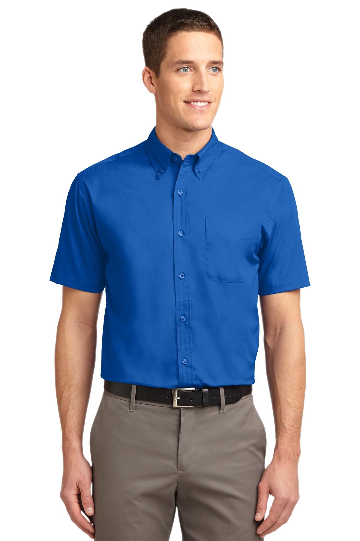 Port Authority ®  Short Sleeve Easy Care Shirt.  S508 - Strong Blue