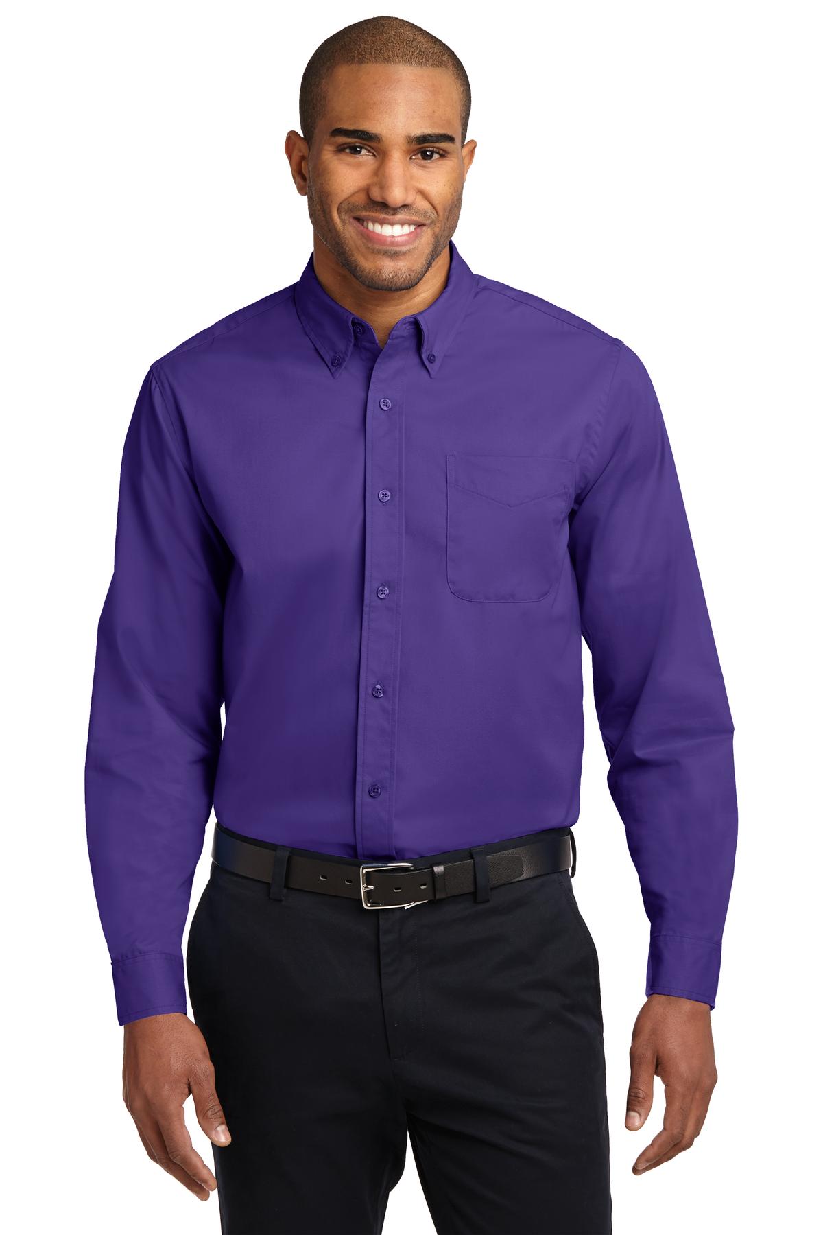 Port Authority ®  Extended Size Long Sleeve Easy Care Shirt S608ES