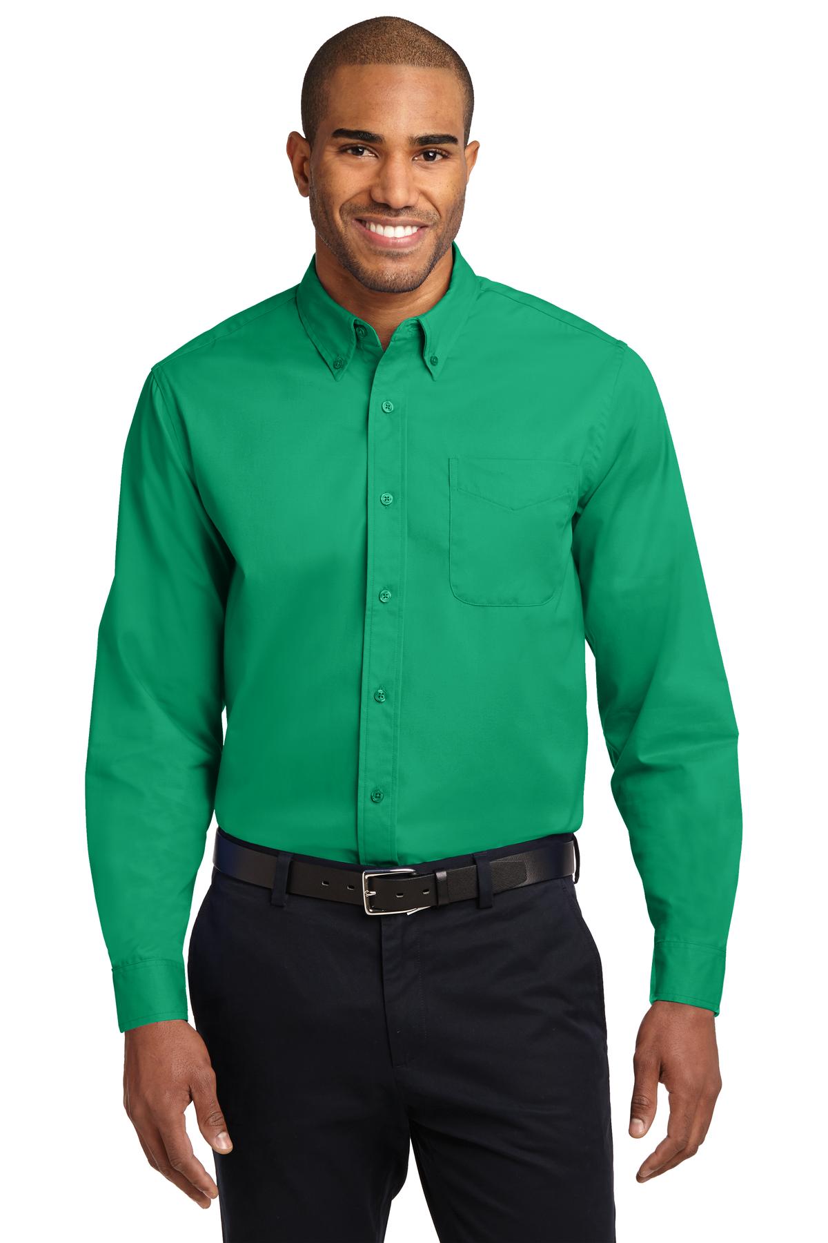 Port Authority ®  Long Sleeve Easy Care Shirt S608 - Court Green