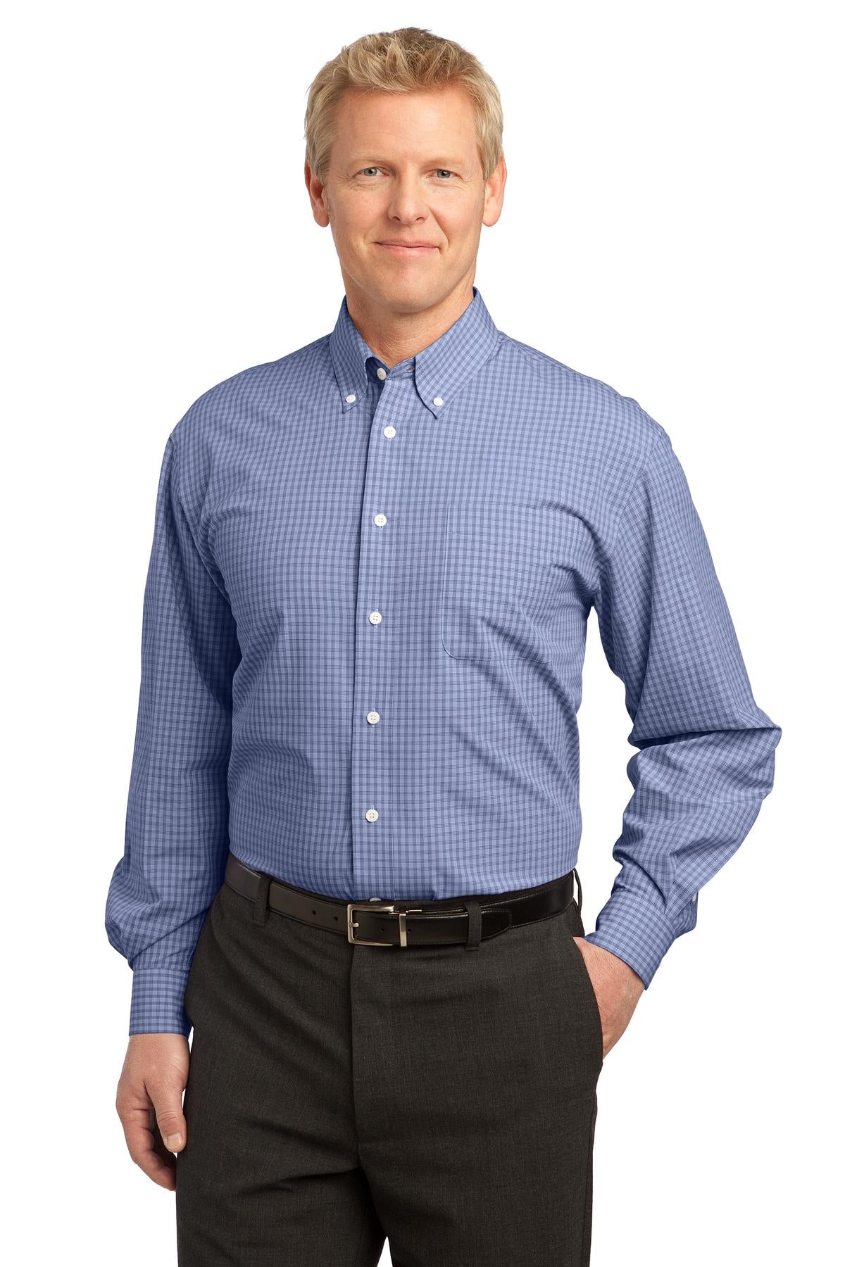 Port Authority ®  Plaid Pattern Easy Care Shirt. S639