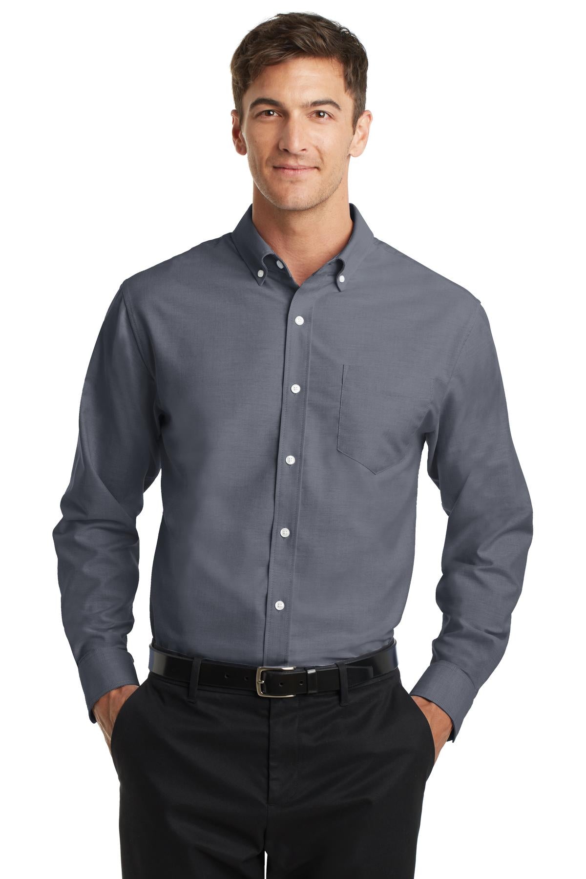 Port Authority ®  SuperPro ™  Oxford Shirt. S658