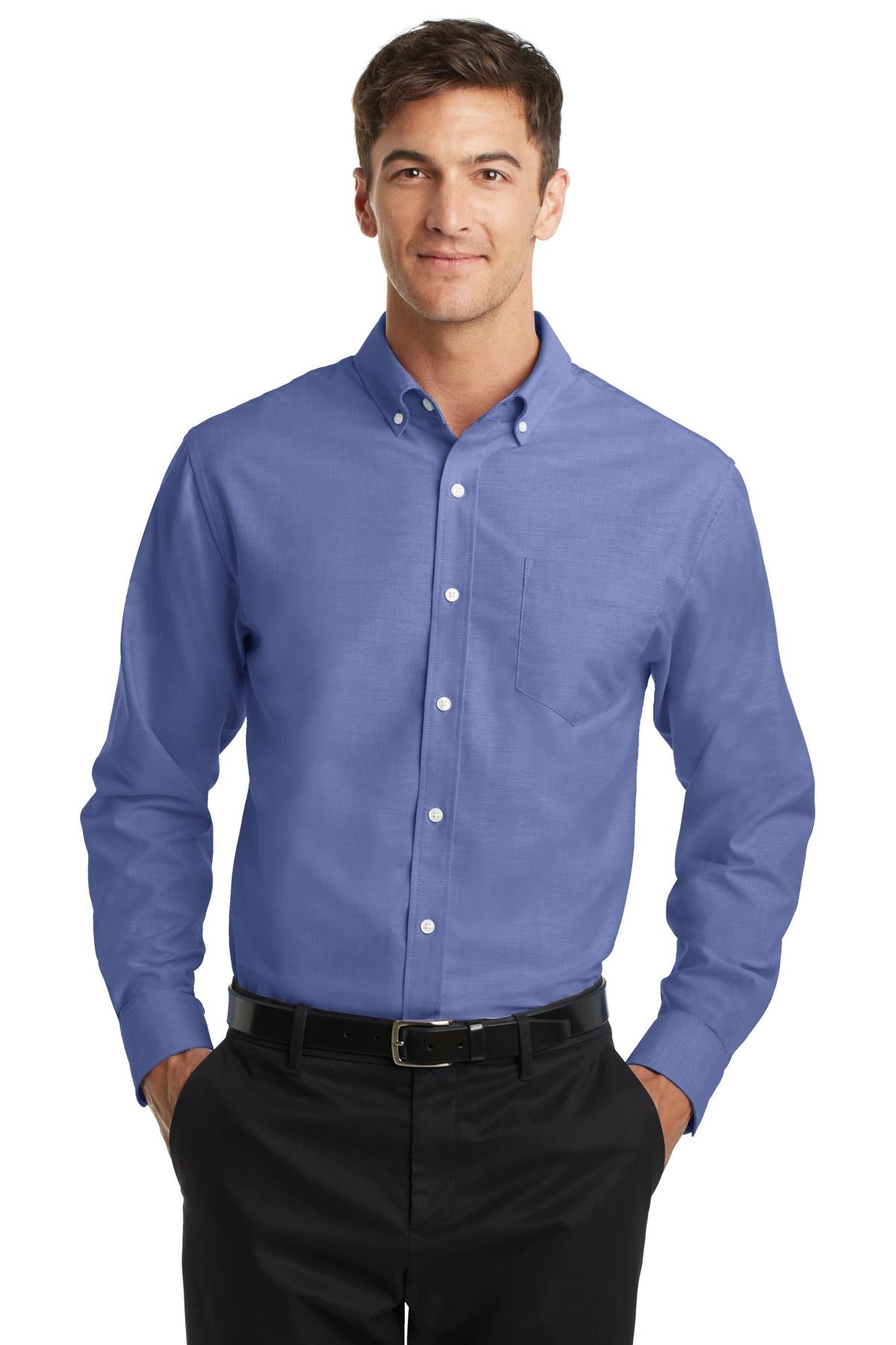 Port Authority ®  SuperPro ™  Oxford Shirt. S658