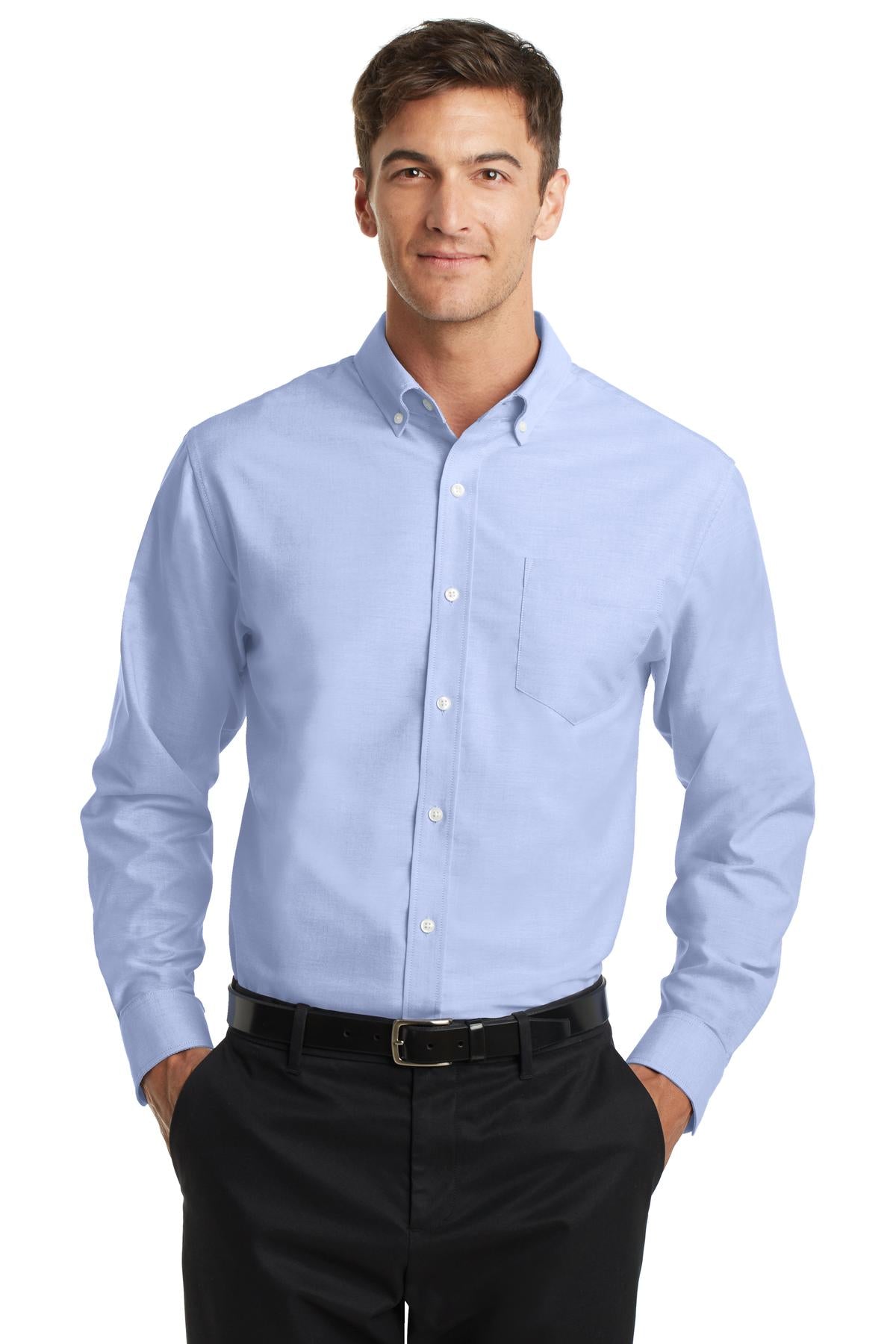 Port Authority ®  SuperPro ™  Oxford Shirt. S658