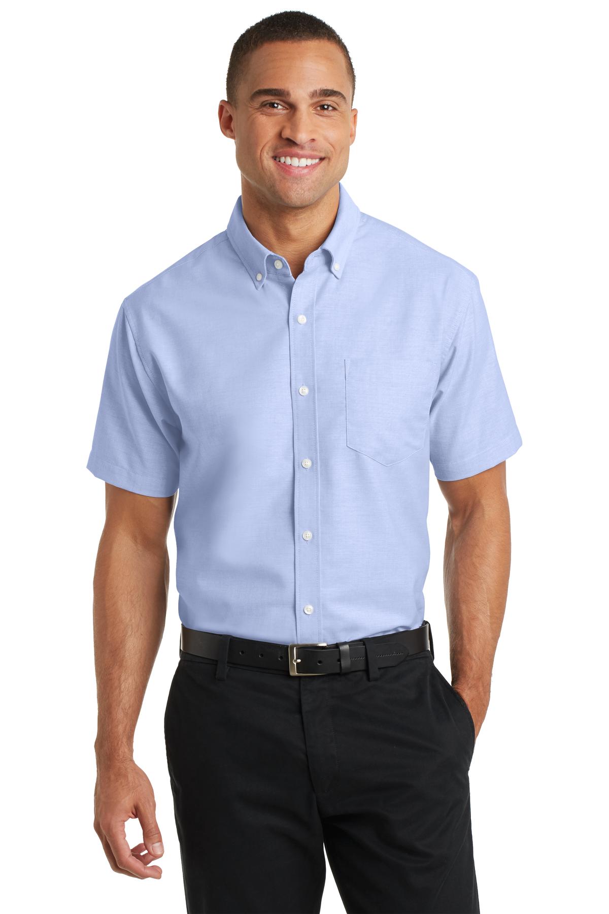 Port Authority ®  Short Sleeve SuperPro ™  Oxford Shirt. S659