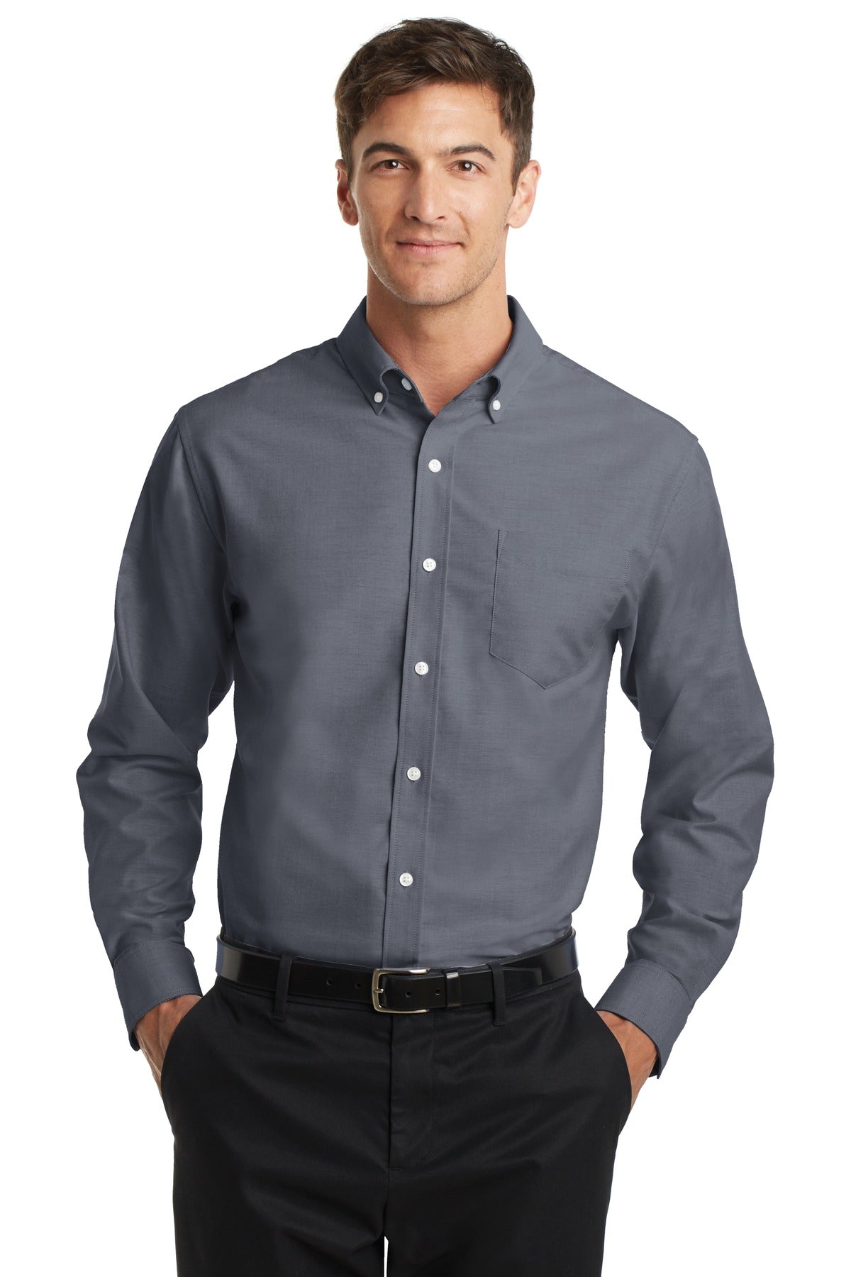 Port Authority ®  Tall SuperPro ™  Oxford Shirt. TS658