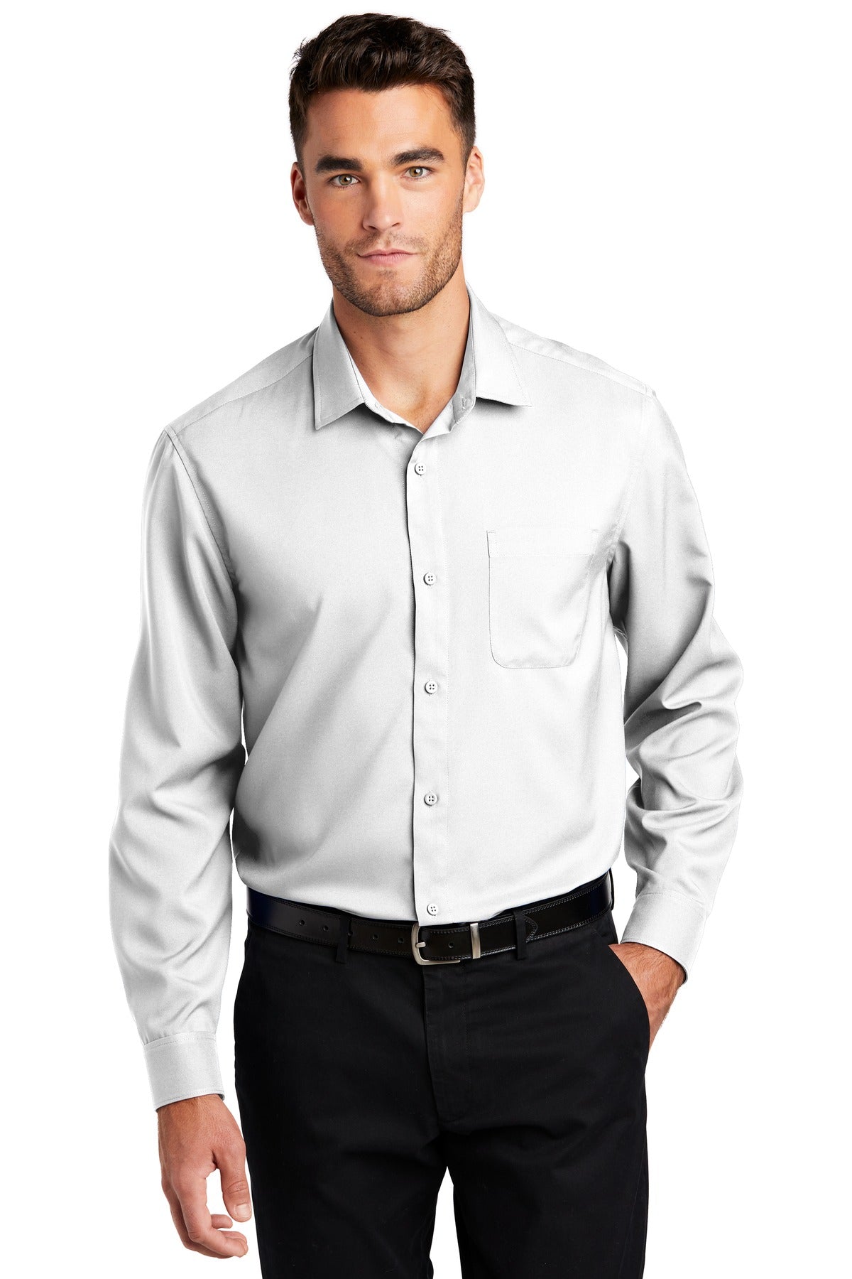 Port Authority  ®  Long Sleeve Performance Staff Shirt W401