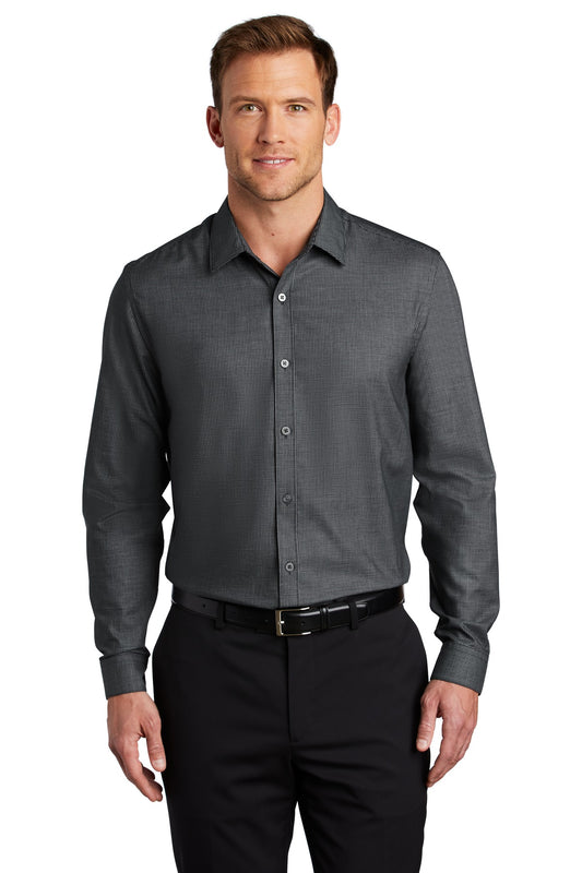 Port Authority ® Pincheck Easy Care Shirt W645