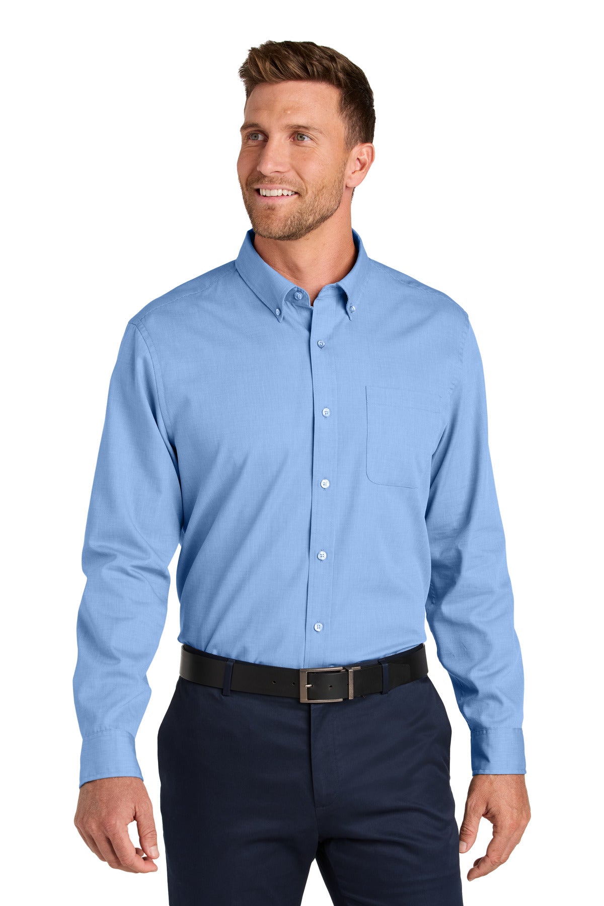 Port Authority ®  Long Sleeve Nailhead Easy Care Shirt W816